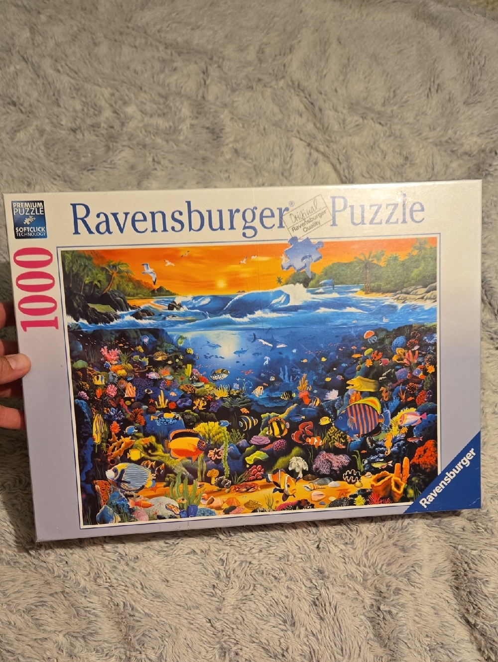 NEW Ravensburger - Underwater Fun 1000-Piece Tropical Puzzle